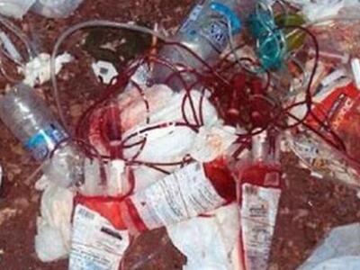 Απόπειρα ρίψης νοσοκομειακών αποβλήτων σ...