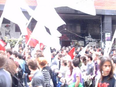 Πάτρα: Ένταση όταν το ΠΑΜΕ πέρασε μπροστ...