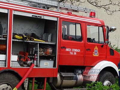 Λειβάρτζι Αχαΐας: Πυρκαγιά σε οικία 