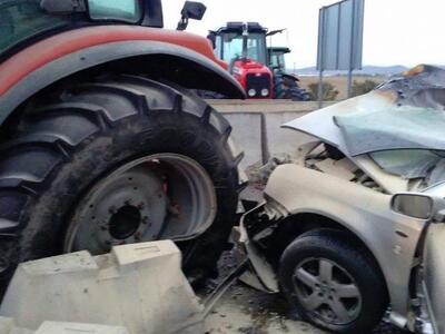 Δυτική Ελλάδα: Το τροχαίο με τα τρακτέρ ...