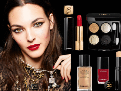 Chanel Holiday Makeup No 5: Χρυσό, κόκκι...