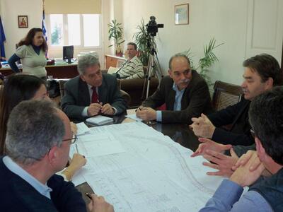 Συσκέψεις στην Κέρκυρα για τα έργα οδοπο...