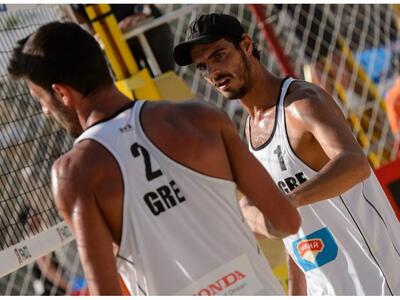 Μπιτς βόλεϊ: Αποχαιρέτησαν τη Μόσχα ο Πα...