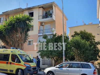 Πάτρα: Πήρε φωτιά διαμέρισμα στις Εργατι...