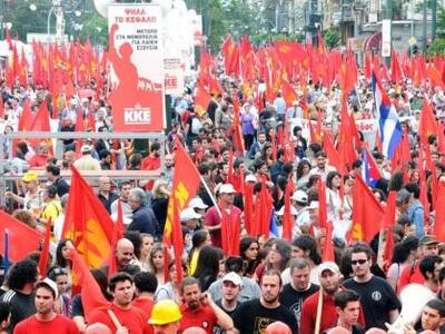 Συλλαλητήριο του ΚΚΕ στον Πύργο