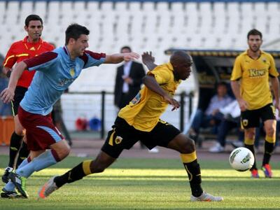  ΑΕΚ  1-0 τον Εργοτέλη στο ΟΑΚΑ. 