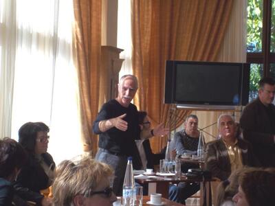 Δημαράς: Συνάντηση με κατοίκους του Αρκτ...