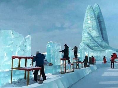 Κίνα: Μια πόλη φτιαγμένη από πάγο