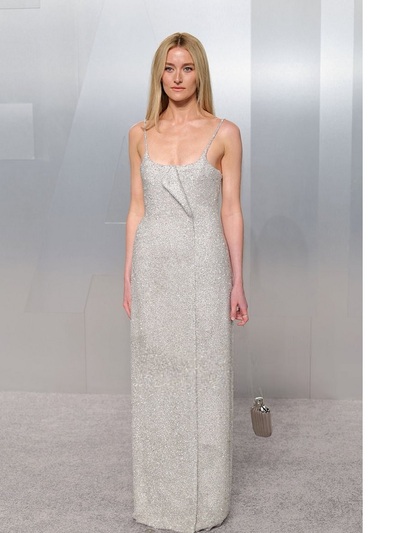 Σάρα Πίτζεον με custom Calvin Klein