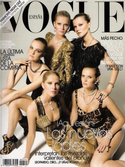 Toni Garrn -  Vogue Espana November 2010