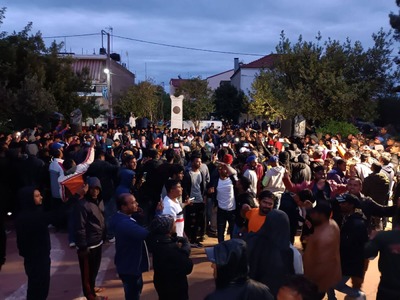 Οι εργάτες γης στη Νέα Μανωλάδα γιόρτασα...