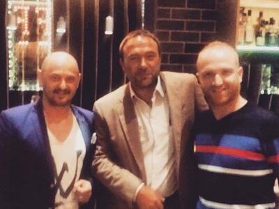 Ο Πέτρος Κόκκαλης δείπνησε στο Bodegas!