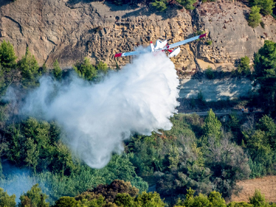 Πύρινος εφιάλτης στην Αρχαία Ολυμπία: Στ...