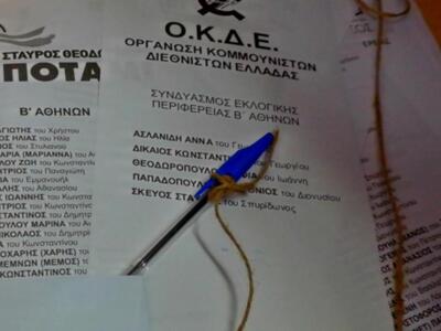 Ο.Κ.Δ.Ε.: «Εξαπάτηση του λαού η προκήρυξη εκλογών»