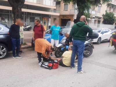 Τροχαίο στην Έλληνος Στρατιώτου- Ο Δήμαρ...