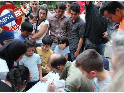 Ενας Καλαβρυτινός καλλιτέχνης στο πλευρό...