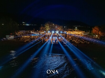 Ο Γιώργος Σαμπάνης στο ONA Drepano Beach...