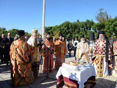 Μητροπολίτης Πατρών Χρυσόστομος: «Κύπρος μας είσαι πάντα στην καρδιά μας»