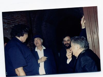 Θρυλική τετράδα στα παρασκήνια: Μίκης Θε...