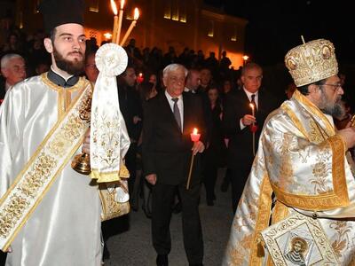 Ο Πρόεδρος της Δημοκρατίας παρακολούθησε...