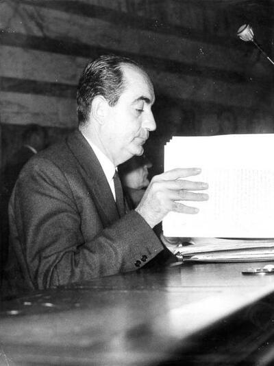 1963-1965. Ως υπουργός Οικονομικών στα έ...