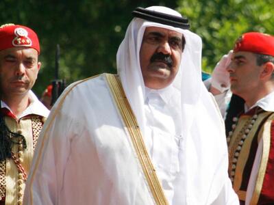 Ο Χαμάντ μπιν Χαλιφά αλ Θανί από παλιότε...