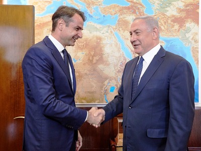 Τηλεφωνική επικοινωνία Μητσοτάκη - Νετανιάχου