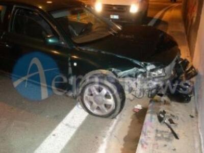 Καρφώθηκε μέσα στο τούνελ της περιμετρικ...