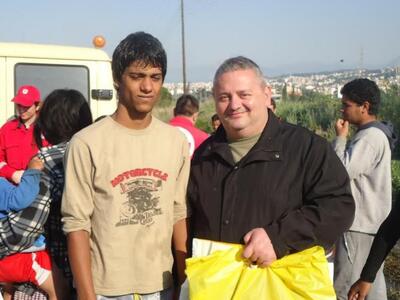 Πάτρα: Επίσκεψη στον καταυλισμό των τσιγ...