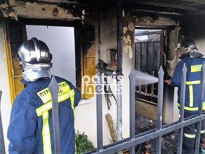 Καβάσιλα: Μονοκατοικία κάηκε ολοσχερώς α...