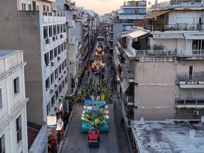 Πατρινό Καρναβάλι 2026: Τα άρματα του Δή...