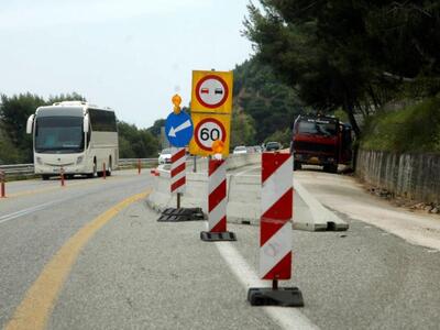 Αχαΐα:Ολιγόλεπτη διακοπή στην κυκλοφορία...