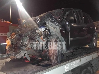 Εικόνες από το χθεσινό τροχαίο στο Ρίο