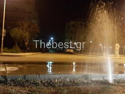 Πάτρα - Σύνορα: Πίδακας νερού έφθανε στο...