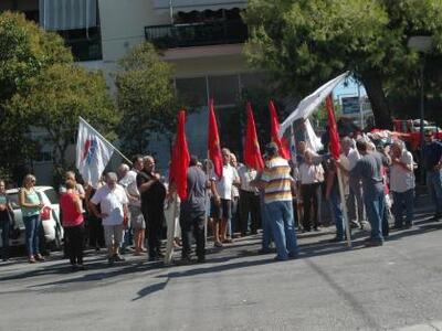 Πάτρα: Συλλαλητήριο του ΠΑΜΕ στην πλατεί...