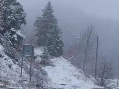 Στα «λευκά» τα ορεινά σε Θεσσαλία, Στερε...