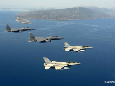 Υπερπτήσεις τουρκικών F-16 πάνω από τις ...