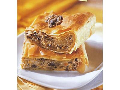 Μανιταρόπιτα με τυρί!