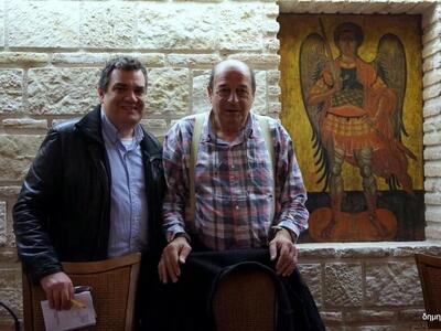 Ο Μανούσος Μανουσάκης στην Πάτρα με τον ...