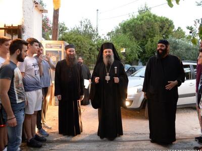Πάτρα: Ο Μητροπολίτης Χρυσόστομος επισκέ...