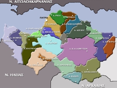 Ποιοι είναι οι πέντε νέοι Δήμοι του νομού Αχαΐας