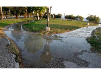 Πάτρα: Πλημμύρισε το πάρκο στη Ρομάντζα,...