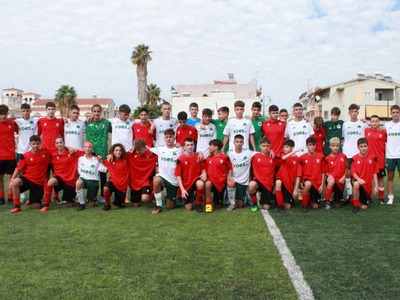 Στιγμές από την αναμέτρηση Παναχαϊκή Κ15...