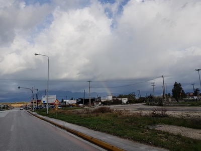 Ουράνιο τόξο το πρωί, πάνω από τη Ναύπακτο - ΦΩΤΟ