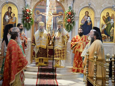 ΠΑΤΡΑ - ΔΕΙΤΕ ΦΩΤΟ: Εορτάσθηκε ο Αγιος Ελευθέριος