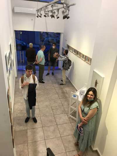 ΠΑΤΡΑ - ΦΩΤΟ: Η Ελεάννα Μαρτίνου εκθέτει στην γκαλερί Cube