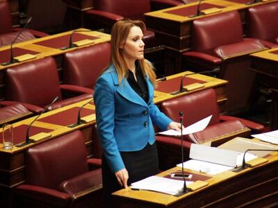 Στη Νέα Δημοκρατία επιστρέφει η βουλευτή...