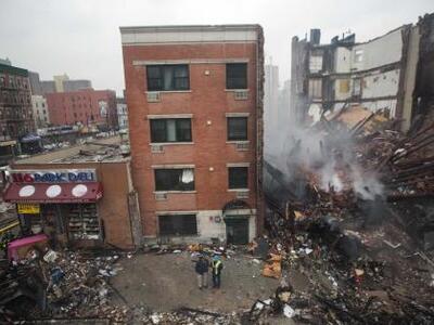 Η στιγμή της έκρηξης στο Χάρλεμ