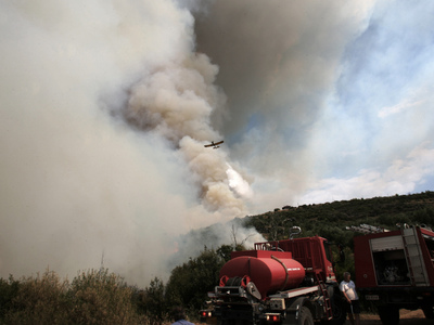 Υψηλός και αύριο ο κίνδυνος πυρκαγιάς στ...