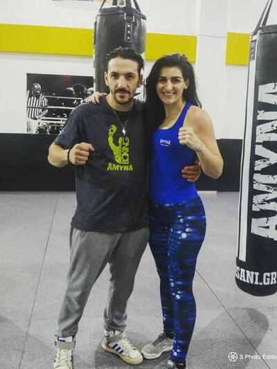 Μάριος Καπερώνης και Εβελίνα Μαυρομμάτη